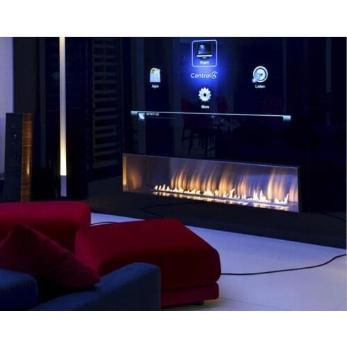 Inno-Fire 36 inch wifi intelligent electric smart bio ethanol fireplace wall