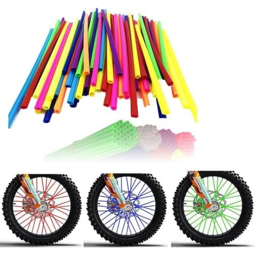 36PCS Bike Spoke Light Bicycle Cycling Spoke Wire Tyre Warning Light Strip Reflector Reflective Outdoor 17cm Bikes Accessories