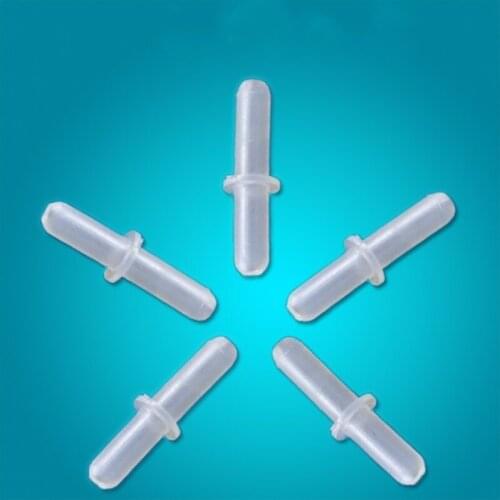 50Pcs 2-Way Plastic Aquarium Fish Tank Air Pump Line Tubing Joints Connectors Air Pump Tube Accessories