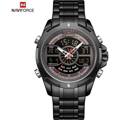 NAVIFORCE New Style Men Watch Top Luxury Brand Waterproof Quartz Men’s Wristwatches Sports Analog Digital Male Clock Relogio Mas