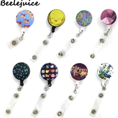 ID Credit Card Cover Lanyard Bags Retractable Badge Reel Student Nurse Exhibition Enfermera Name Clips Card ID Card Holder Gifts