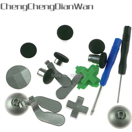 ChengChengDianWan For XBOX One Elite Controller Open Tool Case Metal Alloy Bumper Trigger Button D-Pad Swap Thumb Grips Stick