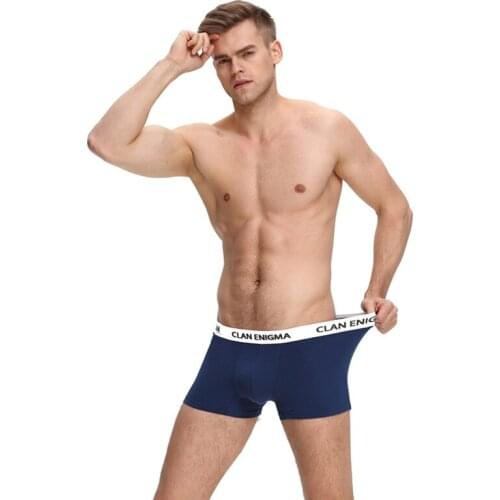 2019 Acebal Cers Brand Boxer Mens Underwear Sexy Fashion Underwear Mens Shorts Gay Mens Underwear Sexy Shorts Cotton