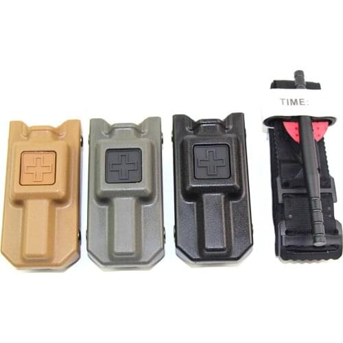 Outdoor Survival Tourniquet Fast Hemostasis Medical Emergency Tactical Military Exploration One-handed Operation First Aid kit