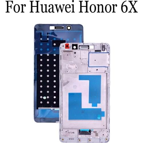 Original LCD Holder Screen Front Frame For Huawei Honor 6X Housing Case Middle Frame For Huawei Honor 6 X Play Repair Parts