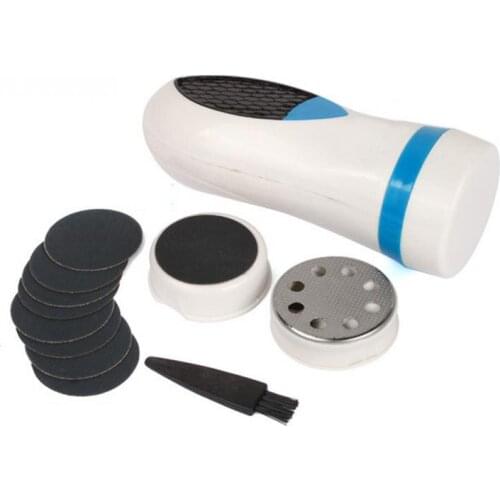 New Pedi Spin TV Skin Peeling Device Electric Grinding Foot Care Pro Pedicure Kit Foot File Hard Skin Callus Remover