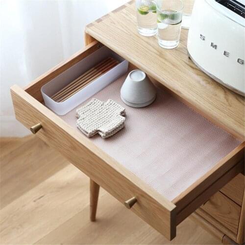 Clear Waterproof Shelf Drawer Liner Cabinet Non Slip Table Cover Mat Non Adhesive For Kitchen Cupboard Refrigerator Liner