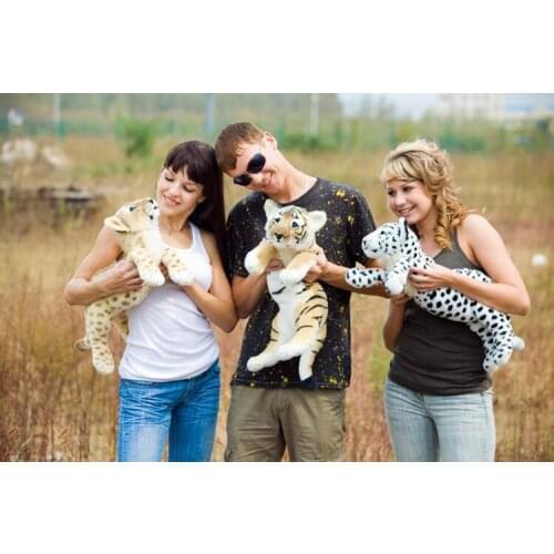 Real life toy about 48cm simulation tiger , lion plush toy soft doll throw pillow Christmas gift b1598