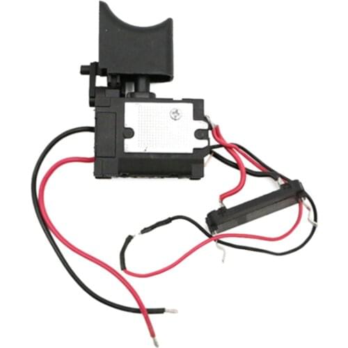 Drill Speed Controller Drill Switch Lithium Battery Cordless Drill Speed Control Trigger Switch With Small Light 16.8 V