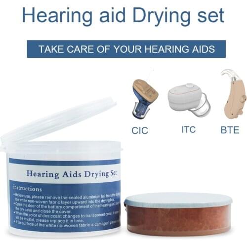 Hearing Aid Dryer Drying Box Headphone Dehumidifier Moisture Proof Hearing Aid Drying Case