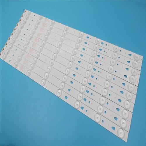 10Pieces LED Backlight strip 8lamp For Hai er LE48G520N LS48H310G Light Bar LE48D8-03(D) 30348008220 screen LSC480HN10