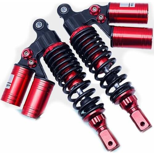 Universal 320mm/12.5'' Motorcycle/Scooter/Sport&Dirt bike Air Shock Absorbers Rear Suspension Double Gas Cylinders Spring Damper