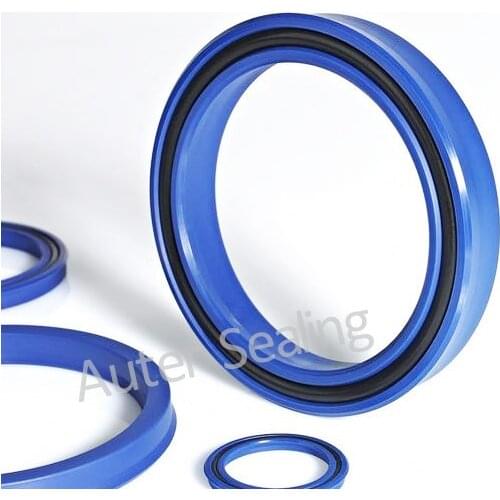 ROD SEAL 31.75 x 41.275 x 7.95 PU / NBR Oring WIPER SEAL 32x41x6/9 PU double Lips Hydraulic Seal U seal