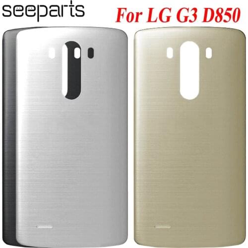 For LG G3 Back Cover Housing For LG D850 Battery Cover D855 D851 D852 Rear Door Case Panel Replacement Parts Free Shipping + NFC