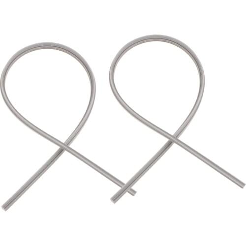 2 Pieces Car Windscreen Window Boneless Wiper Blades Soft Silicone Strips Car Decoration Sticker 26inch