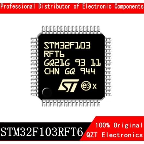5pcs/lot new original STM32F103RFT6 STM32F103 LQFP-64 microcontroller MCU In Stock