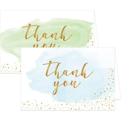 6 PCS Thank you Card Valentine Happy Birthday Christmas Party Wedding Invitations Letter Greeting Cards Envelopes and cards