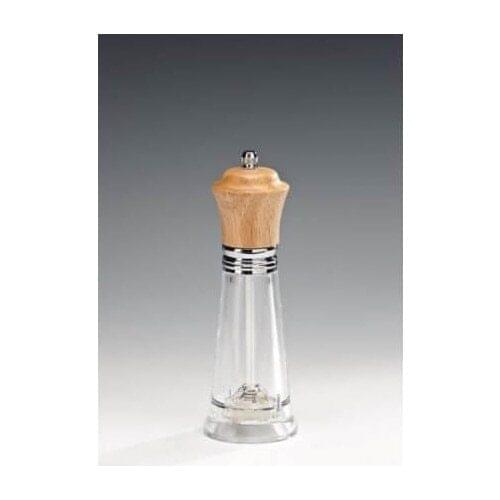 Zicco Acrylic Salt Pepper Mill 18,5 cm