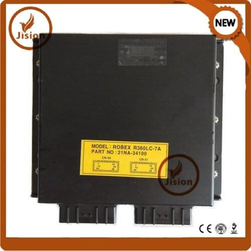 Jision Excavator Parts ROBEX R360LC-7A Excavator Controller Computer Board CPU 21NA-34100