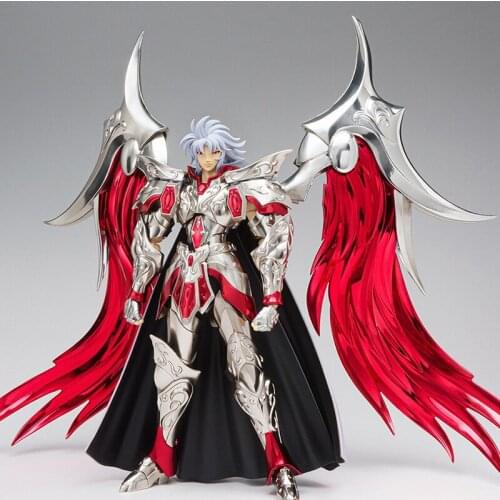 IN-STOCK JModel Saint Seiya EX Ares Saga Evil God of War Gemini Saga Saintia Shoko PVC Action Figure Metal Armor Mode