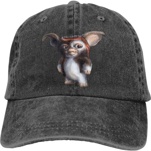 Pure Color Dad Hats Rambo Womens Hat Sun Visor Baseball Caps Gremlins Mogwai Gizmo Film Peaked Cap