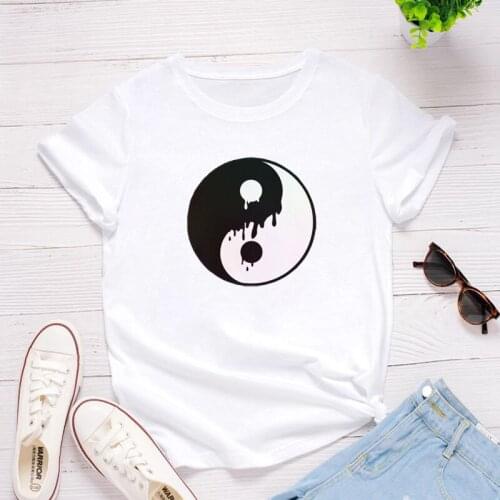 Summer Short Sleeve Top Female Clothes Casual Goth Woman Tshirt Drop Shipping Fashion Woman Tshirt Tee