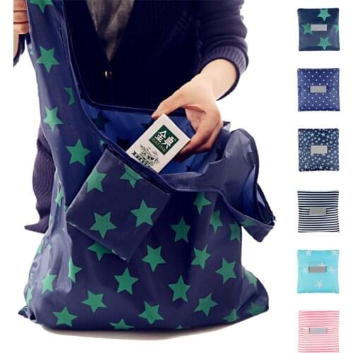 Reusable Shopping Bag 2020 New Fashion Foldable Tote Women Shopping Woven Bag Shop Grocery Tote Bag Large-capacity storage bags