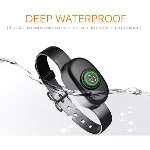 400M Dog Training Collars Remote Control Receiver Waterproof Rechargeable With 3 Modes Sound Vibration Anti Dog Barking Control