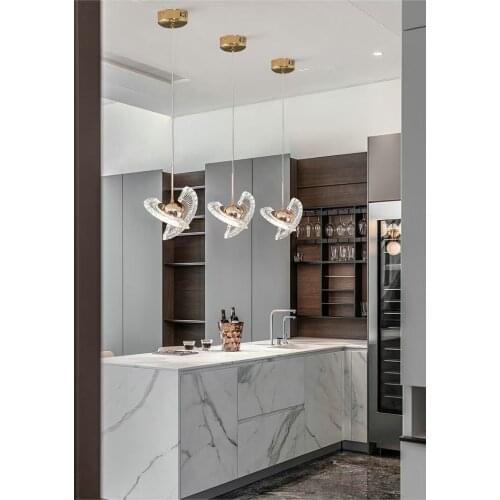 Nordic Lighting Rotatable Multi-Styling Ceiling Chandelier Lights Art Decorative Led Round Pendant Lamp Home Indoor Living Room