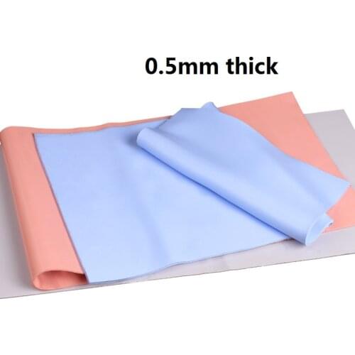 0.5mm Heat-conducting silica gel sheet CPU video memory Heat dissipating silicone grease pad graphics card Thermal Cooling paste