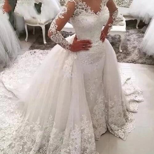 Wuzhiyi Mermaid Silhouette Wedding Dresses
