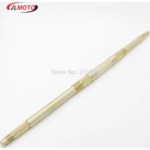 610mm Rear Axle Fit For DIY 49cc 50cc 110cc 125cc Electric Mini Kids Go Buggy ATV Electric Vehicle Kart Quad Bike Scooter Parts