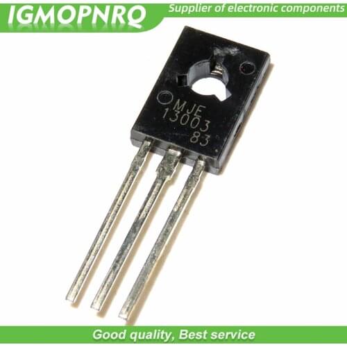 20PCS MJE13003 TO126 MJE13003-2 TO-126 E13003 E13003-2 new and original IC
