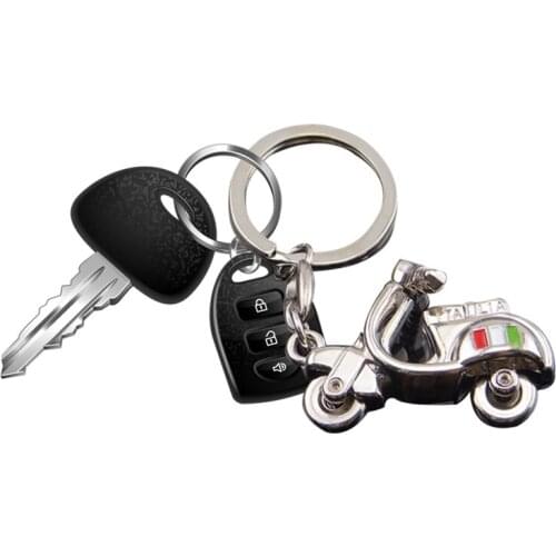 3D Motorcycle Keychain for 125 Car Keyring Funny Key Decoration