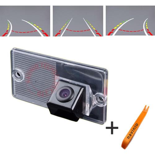 CCD car track camera reversing trajectory For Kia Spectra/cerato hatchback Car rear view ar camera waterproof fully NTSC form