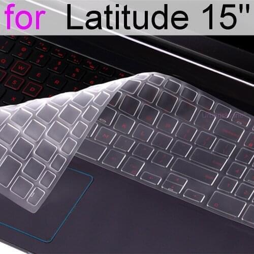 For Dell Latitude 15 Keyboard Cover 3560 3570 3580 5500 5501 5511 5580 5590 5591 Protector Skin Film Case Accessories Silicon