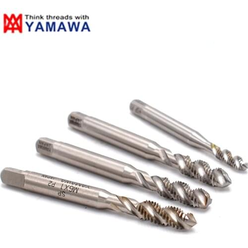 YAMAWA HSSE Metric Spiral Fluted Tap M1 M1.2 M1.4 M1.5 M1.6 M2 M2.2 M2.5 M3 M3.5 M4 M5 M6 M8 M10 M12 Machine Screw Thread Taps