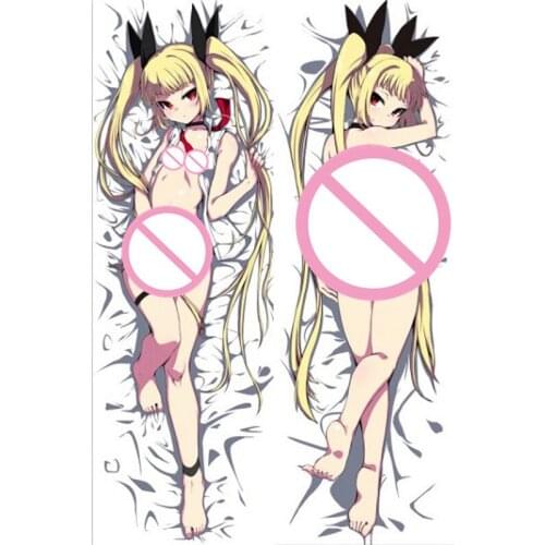 MMF BlazBlue: Chronophantasma pillow cover game BlazBlue sexy Noel Vermillion & platinum the trinity body Pillowcase Dakimakura
