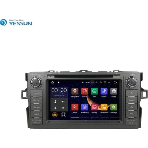 Yessun For Toyota Corolla Auris 2007~2012 Android Multimedia Player System Car Radio Stereo GPS Navigation Audio Video