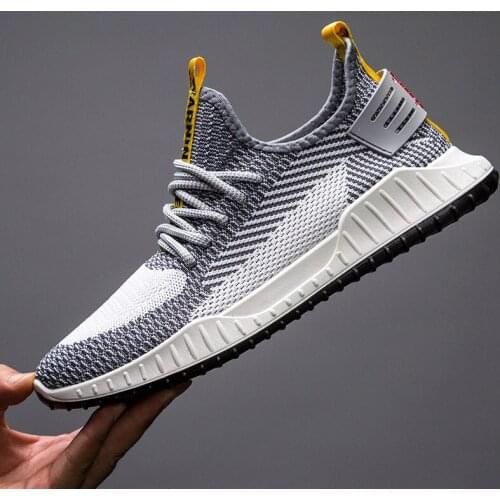 Mens new casual shoes breathable sports shoes wear-resistant non-slip trend mens shoes students outdoor running shoes