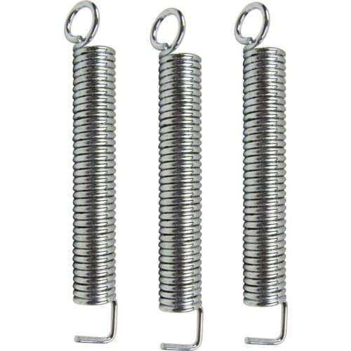 NEW 3PCS Vintage Tension Springs Bridge Springs Chrome for ST Guitar Tremolo System