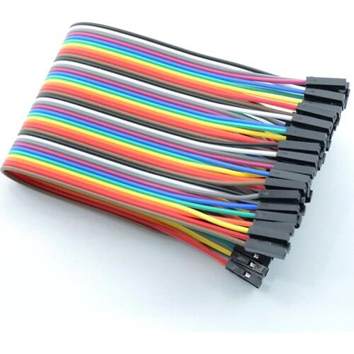 40pcs 20cm dupont cable jumper wire dupont line female to female dupont line 1P 40P