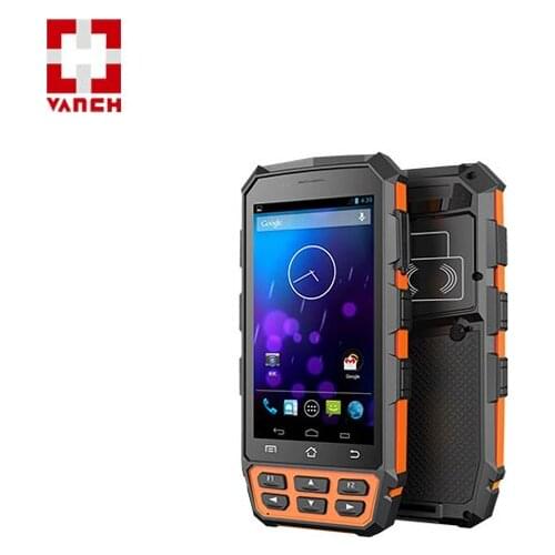 RFID best performance 860MHZ 2 meters long range rfid HF/NFC handheld reader portable reader HF 40 cm/ UHF 15 meters with 1d/2d