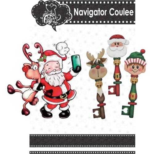 Christmas tree deer old metal cutting mold and stamp mold scrapbook decoration card photo album background DIY craft 2021 new