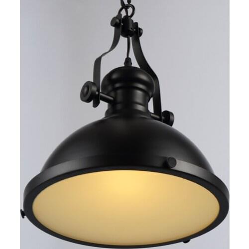 Nordic retro Pendant Lights Industrial wrought iron pendant lamps D31cm E27 Light For cafe bar clothing store Pendant light G126