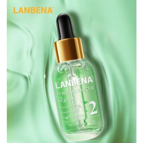 LANBENA PORE MINIMIZER SERUM (No. 2) 17ml Nose Shrink Pores Face Skin Care
