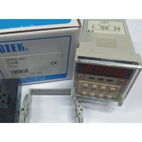Taiwan new original FOTEK H5M-4D multi-function digital display timer