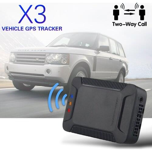 Smart GPS Tracker X3 real-time tracking locator With Remotely fuel/power cut-off vibration overspeed alarm Two-way talk Function