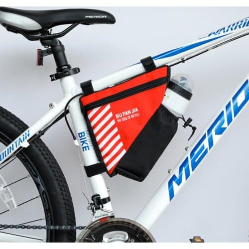 Bicycle Bag Waterproof Bike Triangle Bag Storage Mobile Phone Cycling Bag Bike Tube Pouch Holder Saddle Pannier Accessories