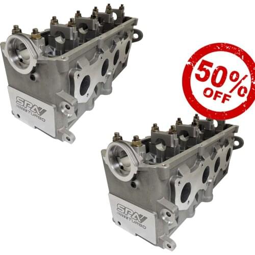 Second unit 50%OFF! SPA Turbo XFlow cross flow race street ported cylinder head fits VW 8V Golf Jetta 1.8L 2.0L ABA MKIII GTI